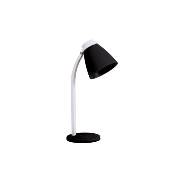 מנורת שולחן LED בצבע שחור
