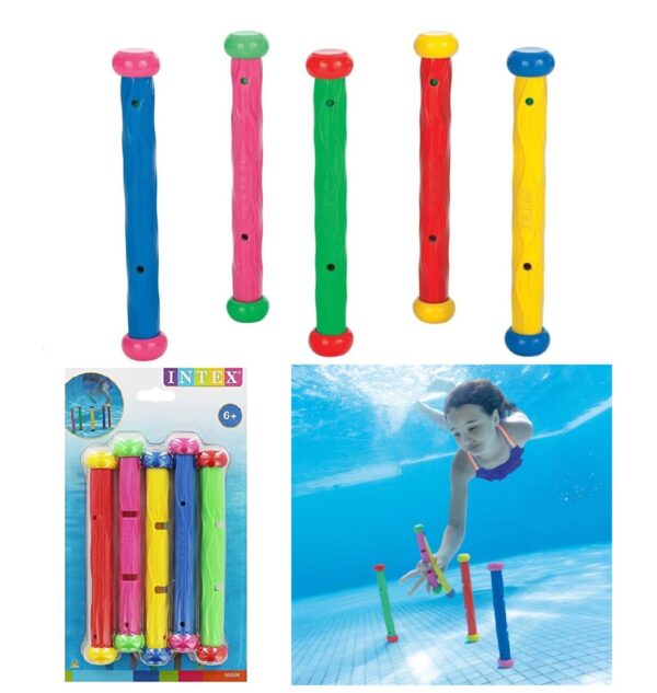 משחק צלילה 5 מקלות INTEX