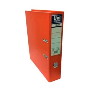 קלסר גב 8 כתום UNI