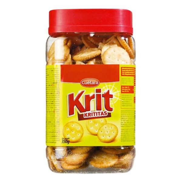קרקרים מיני עגולים 350 גרם קואטרה