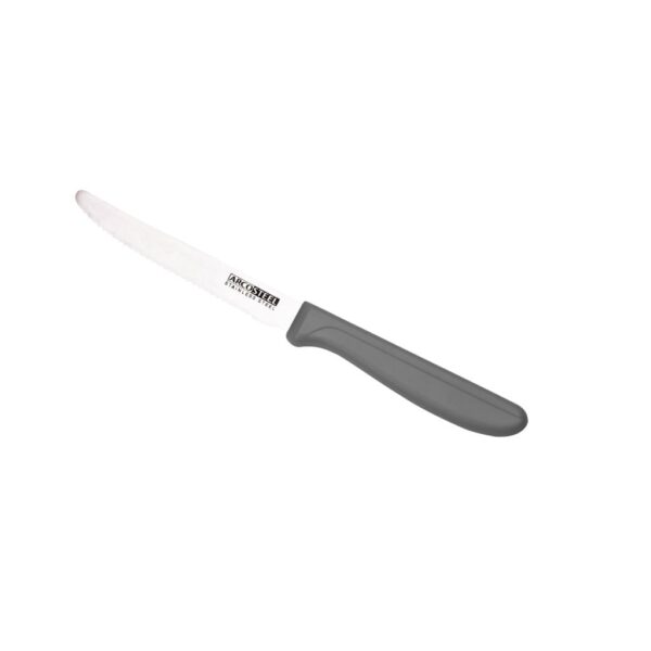 סכין משוננת פרו סנדוויץ' אפורה - ARCOSTEEL