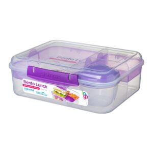 קופסא מחולקת 1.65 ליטר - SISTEMA BENTO LUNCH TO GO