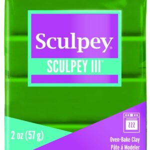 חימר פולימרי סקלפי ירוק עלה 57 ג'