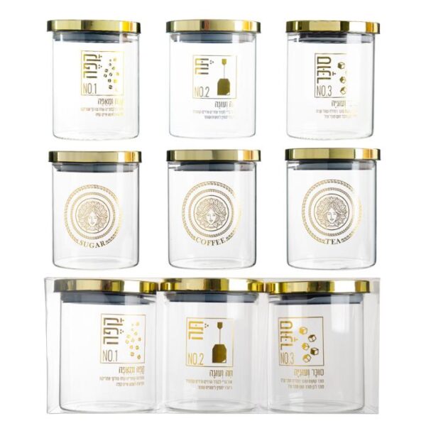 סט תה קפה סוכר מעוצב