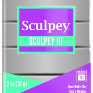 חימר פולימרי סקלפי כסף 57 ג'