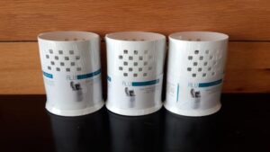 סכומון אובלי אלומיניום לבן