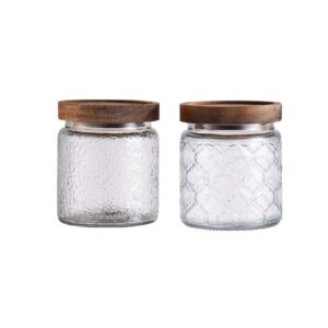 צנצנת זכוכית 500 מ"ל דגם ACACIA