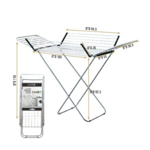 מתלה כביסה אלומיניום 4 כנפיים