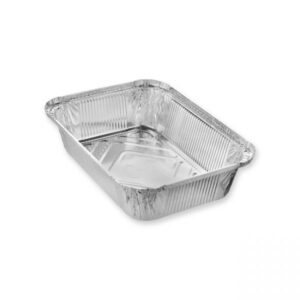 תבנית אלומיניום מלבן עמוק 26.5*19 ס"מ