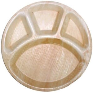 צלחת עגולה מחולקת 30 ס"מ 5 יח'