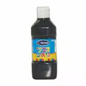 צבע גואש שחור 500 מ"ל אומגה