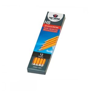 עפרונות עם מחק קלסריקה 12 יח