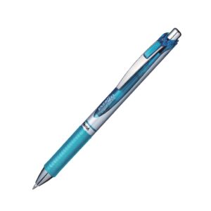 עט רולר קליק ג'ל 0.7 תכלת PENTEL