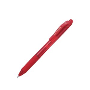 עט רולר ג'ל גריפ 0.7 מ"מ אדום PENTEL