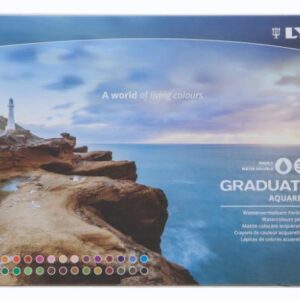 מארז עפרונות אקוורל גרדואייט 36 יח'