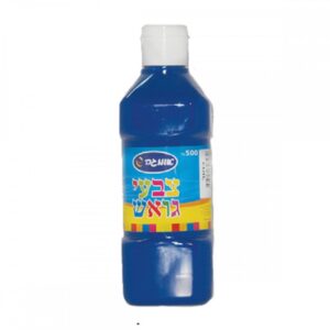 צבע גואש כחול 500 מ"ל אומגה