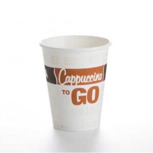 כוס נייר ענקית 12 אוז לשתיה חמה 50 יחידות