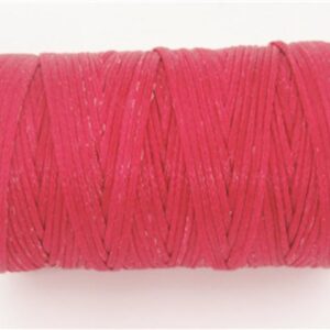 חוט שעווה ורוד פוקסיה 50 מ' 0.8 מ"מ