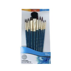 סט 10 מכחולים SIMPLY