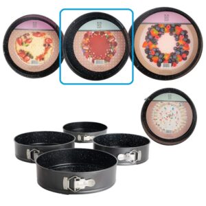 תבנית קפיץ טפלון 26 ס"מ