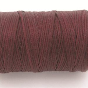 חוט שעווה בורדו 50 מ' 0.8 מ"מ