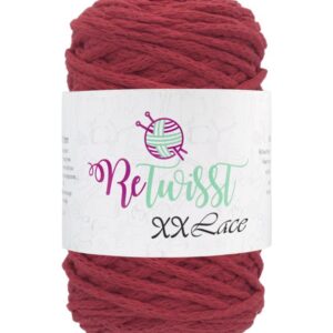 חוט מקרמה אדום 250 ג' XXLACE