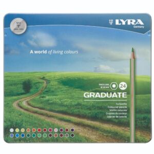 סט 24 צבעי עיפרון GRADUATE