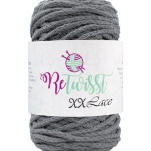 חוט מקרמה אפור כהה 250 ג' XXLACE