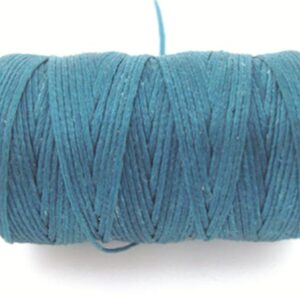 חוט שעווה תכלת 50 מ' 0.8 מ"מ