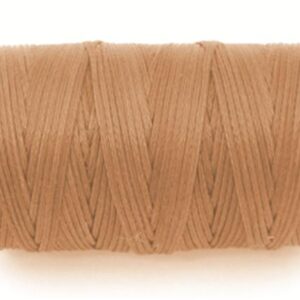 חוט שעווה חום בהיר 50 מ' 0.8 מ"מ