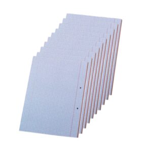 מארז 10 דפדפות A4 משובץ 40 דף