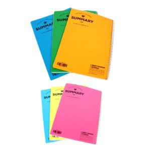 מארז 3 מחברות ספירלה A4 שורה