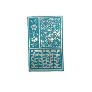 שבלונה דביקה פרחים