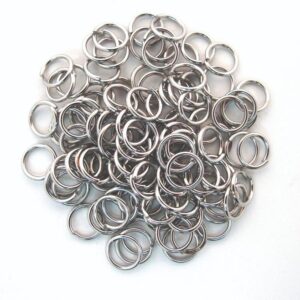 חוליות כסף 7 מ"מ 100 יח'