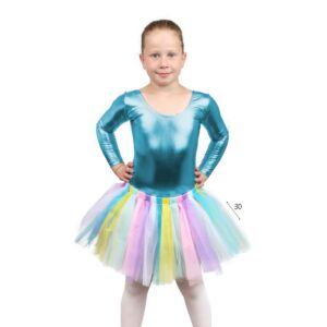 חצאית טוטו צבעי קשת 30 ס"מ