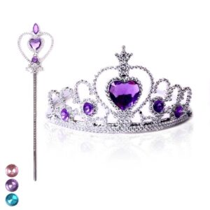 סט נסיכה שרביט+כתר