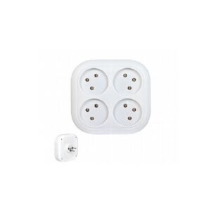 מפצל 4 שקעים לתלייה