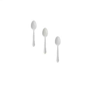 סט 10 כפיות דגם ורסאי לבן