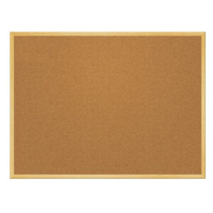 לוח שעם 40*60 ס"מ מסגרת עץ