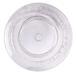 צלחת זכוכית מרוקו 25 ס"מ