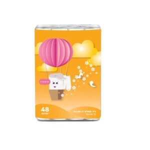 נייר טואלט 48 גלילים כדור פורח