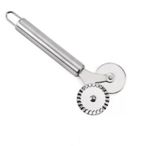 גלגלת כפולה לפיצה ובצק