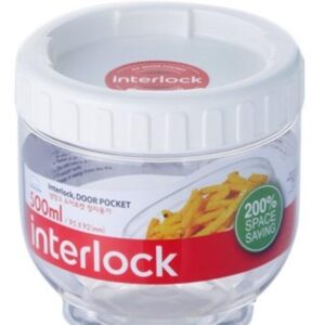 צנצנת פלסטיק אינטרלוק 500 מ"ל LOCK&LOCK