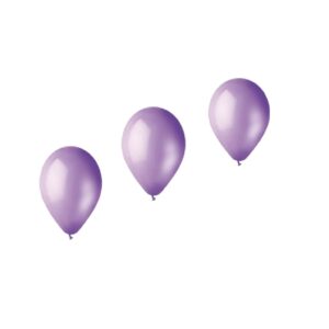 סט בלונים מטאלי- סגול