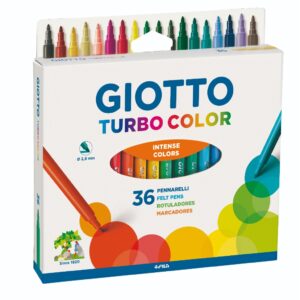טושים טורבו קולור 36 יחידות גיאוטו GIOTTO