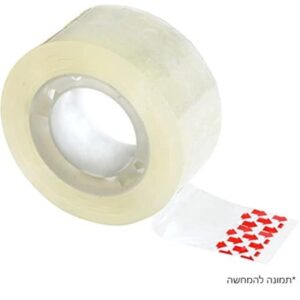 סט 3 יח' סלוטייפ קריסטל