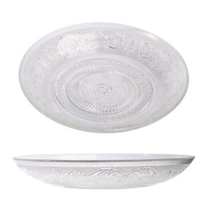 צלחת זכוכית עמוקה מרוקו 22.5 ס"מ