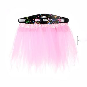 חצאית טוטו טינקרבל ורוד בהיר 30 ס"מ