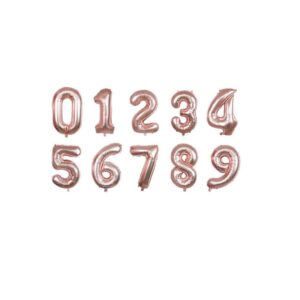 בלון מיילר רוז גולד ספרה 5