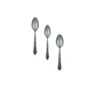 סט 10 כפיות דגם ורסאי אפור